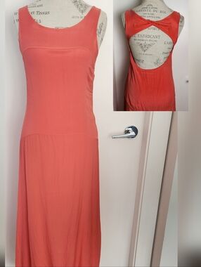 Vivian Shyu Red Silk Maxi Dress